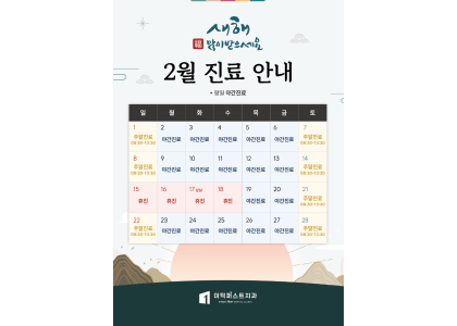 2월 진료일정